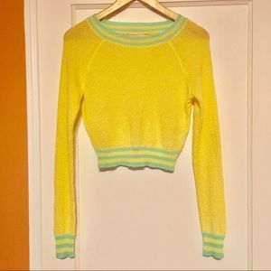 Semi-Cropped Knit Pullover